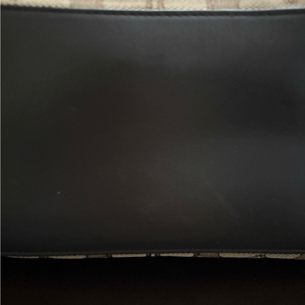 Coach Edie  31 Signature Brown and Black Hobo Bag - Picture 7 of 7